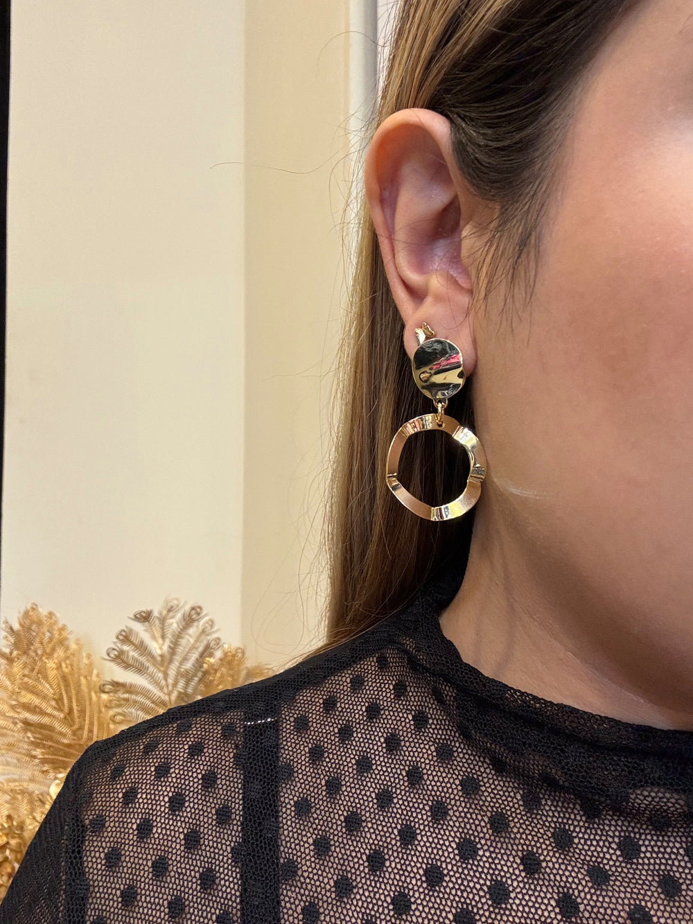 Aretes de acero hecho en Colombia