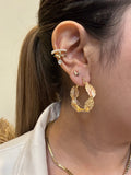 Aretes de acero hecho en Colombia