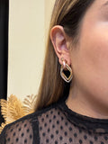 Aretes de acero hecho en Colombia