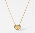 Collar mini corazon