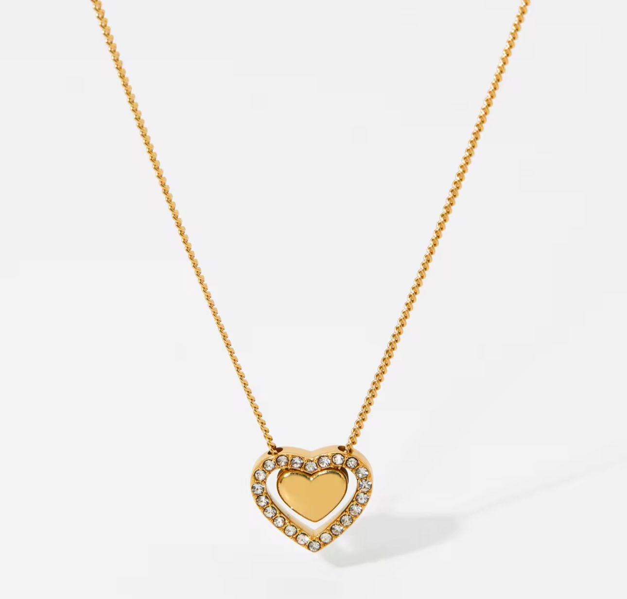 Collar mini corazon