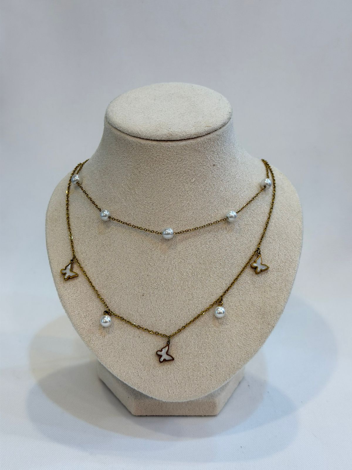Collar mariposas